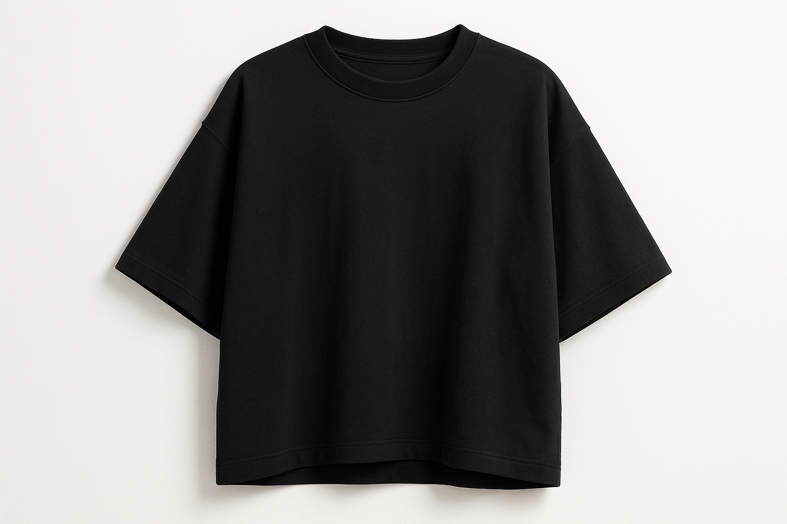 drop shoulder black