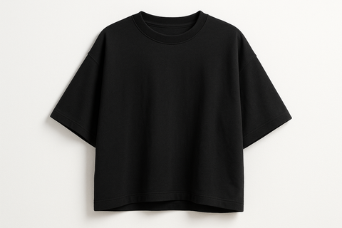drop shoulder black